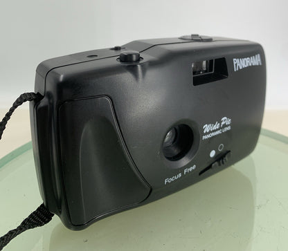 PANORAMA WIDE PIC BLACK POINT AND SHOOT FILM CAMERA TESTED - 7260