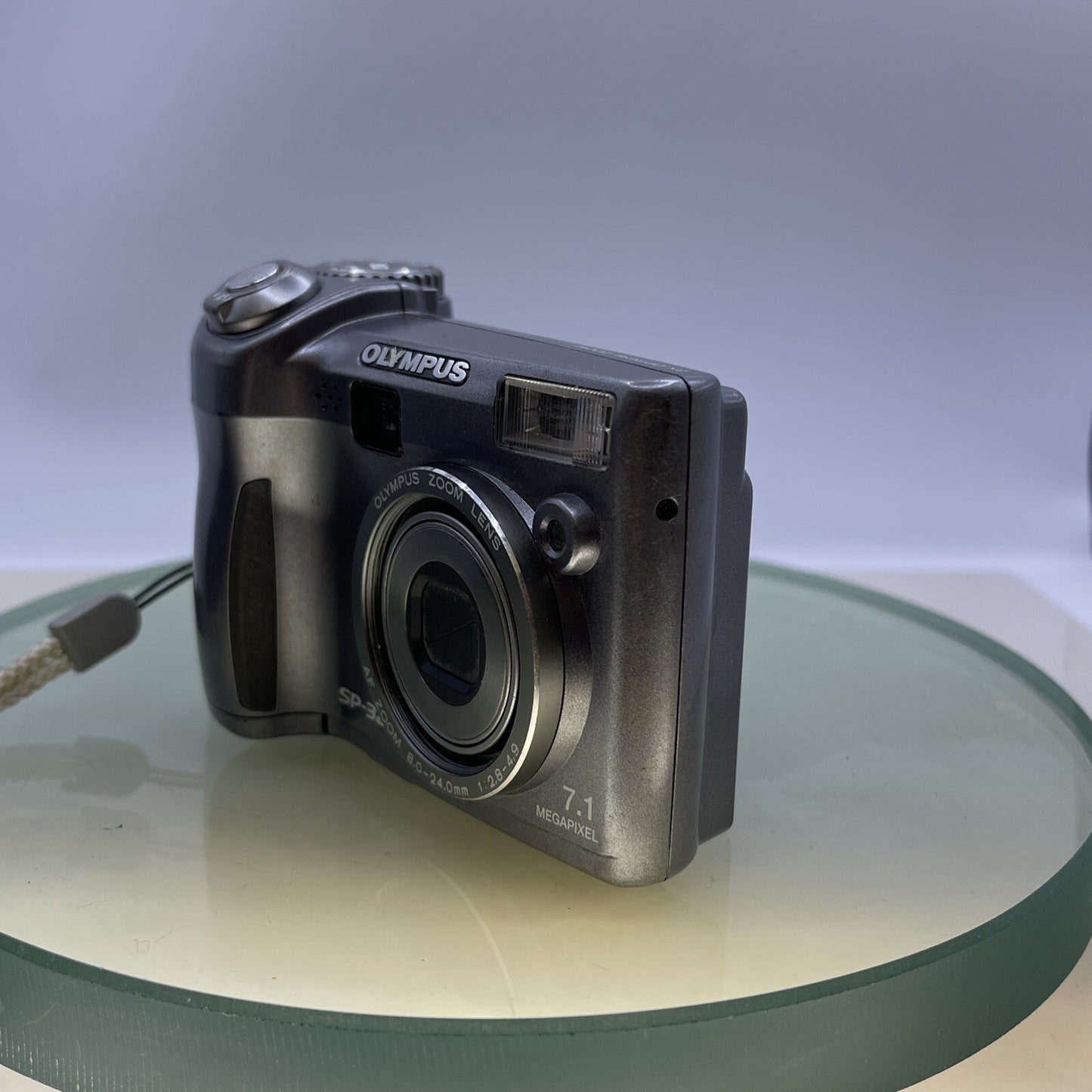 Olympus SP-320 7.1MP Digital Camera with 3x Optical Zoom Fully Tested + Case#6582