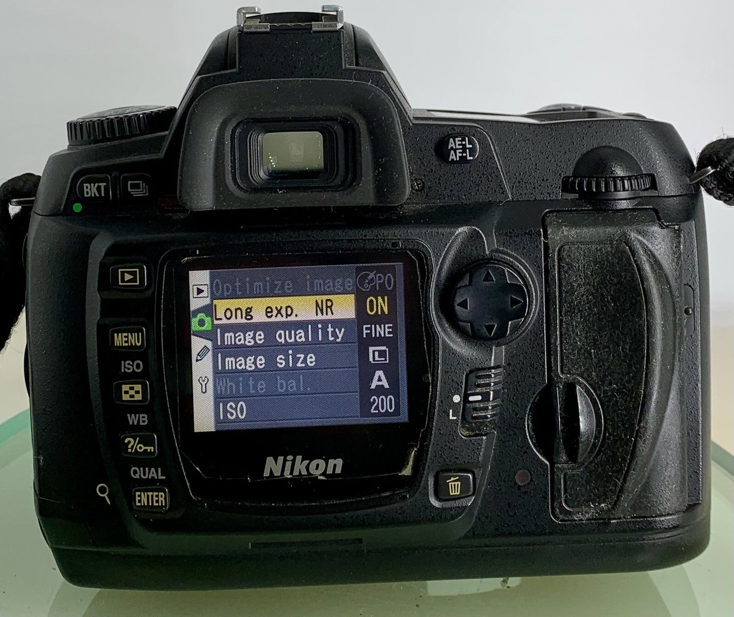 Nikon D70s 6.1MP Digital SLR Camera+Nikkor DX 18-70mm Lens+Charger+Box+Tested6