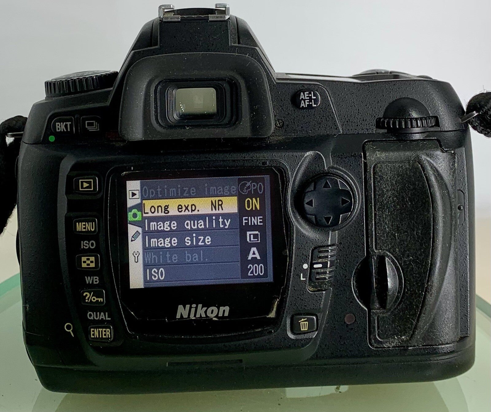Nikon D70s 6.1MP Digital SLR Camera+Nikkor DX 18-70mm Lens+Charger+Box+Tested6