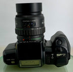 PENTAX SF-7 CAMERA + PENTAX-F ZOOM 28-80MM F3.5-4.5 LENS + TESTED-3458