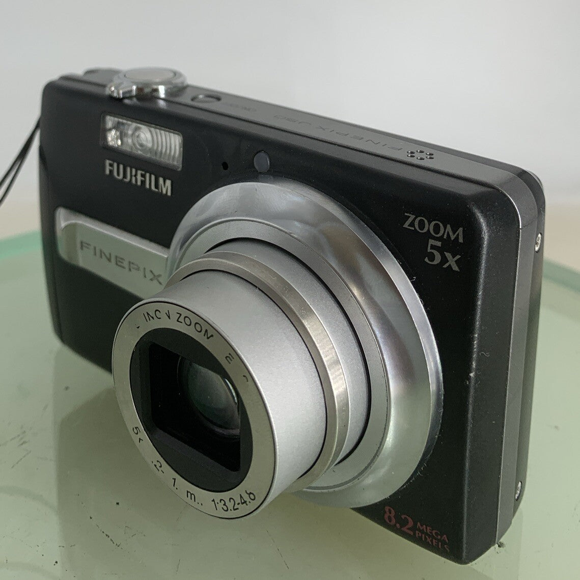 Fujifilm Digital Camera FinePix J50 BLACK+CHARGER+WIRE+128MB CARD -TESTED - 9902