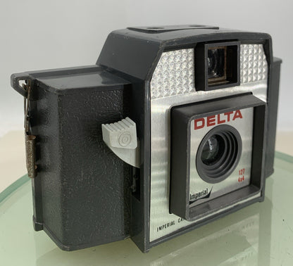 Vintage Imperial Delta Camera 127 Made in Chicago U.S.A. GREY TESTED - 7500