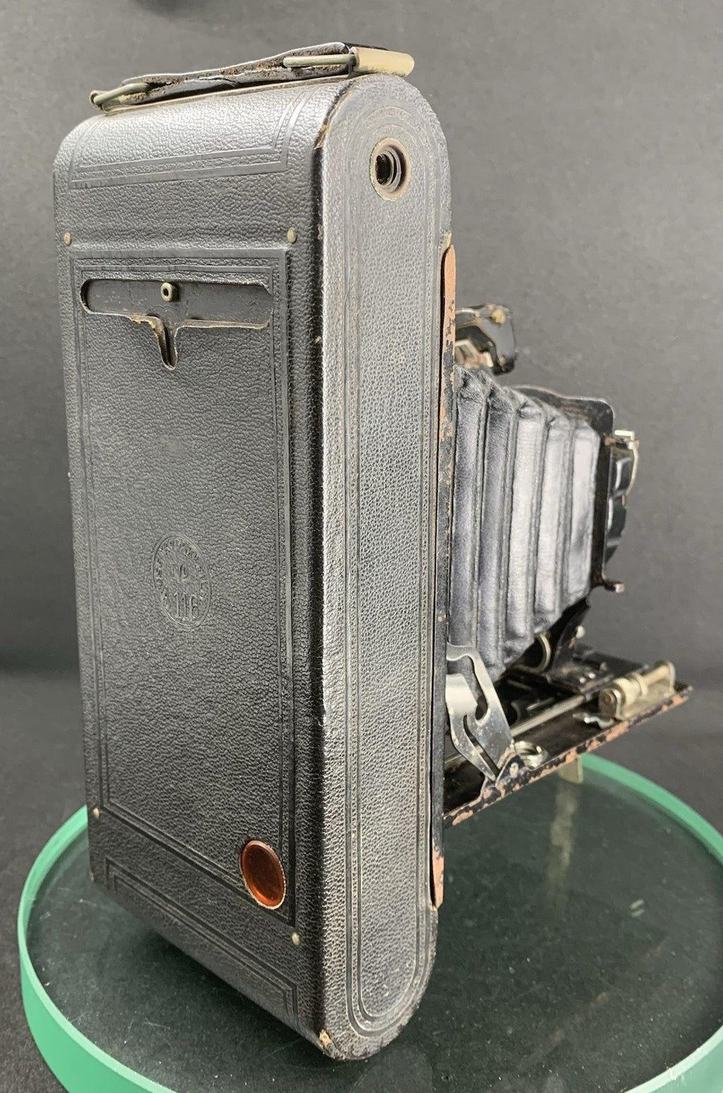 Vintage Kodak No.1A Pocket Folding Camera Use Kodak Film No.116+Case#3342