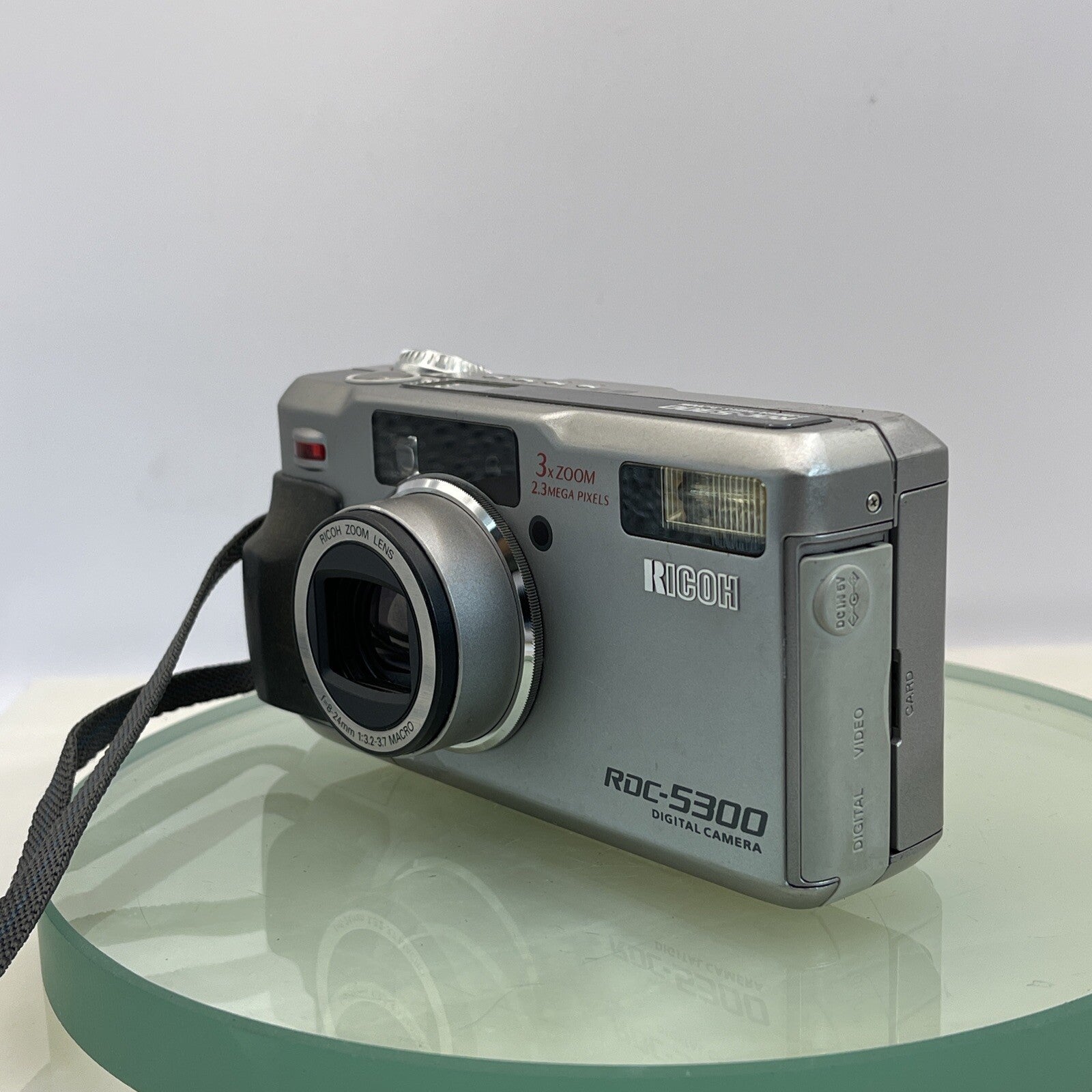 Ricoh RDC-5300 2.3MP Compact Digital Camera Silver Tested #2422