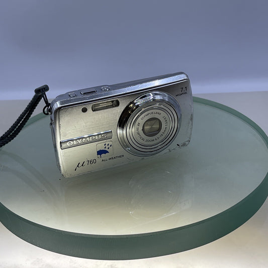 Digital Camera Olympus u760 All Weather poor condition Nobattery Nocharger0