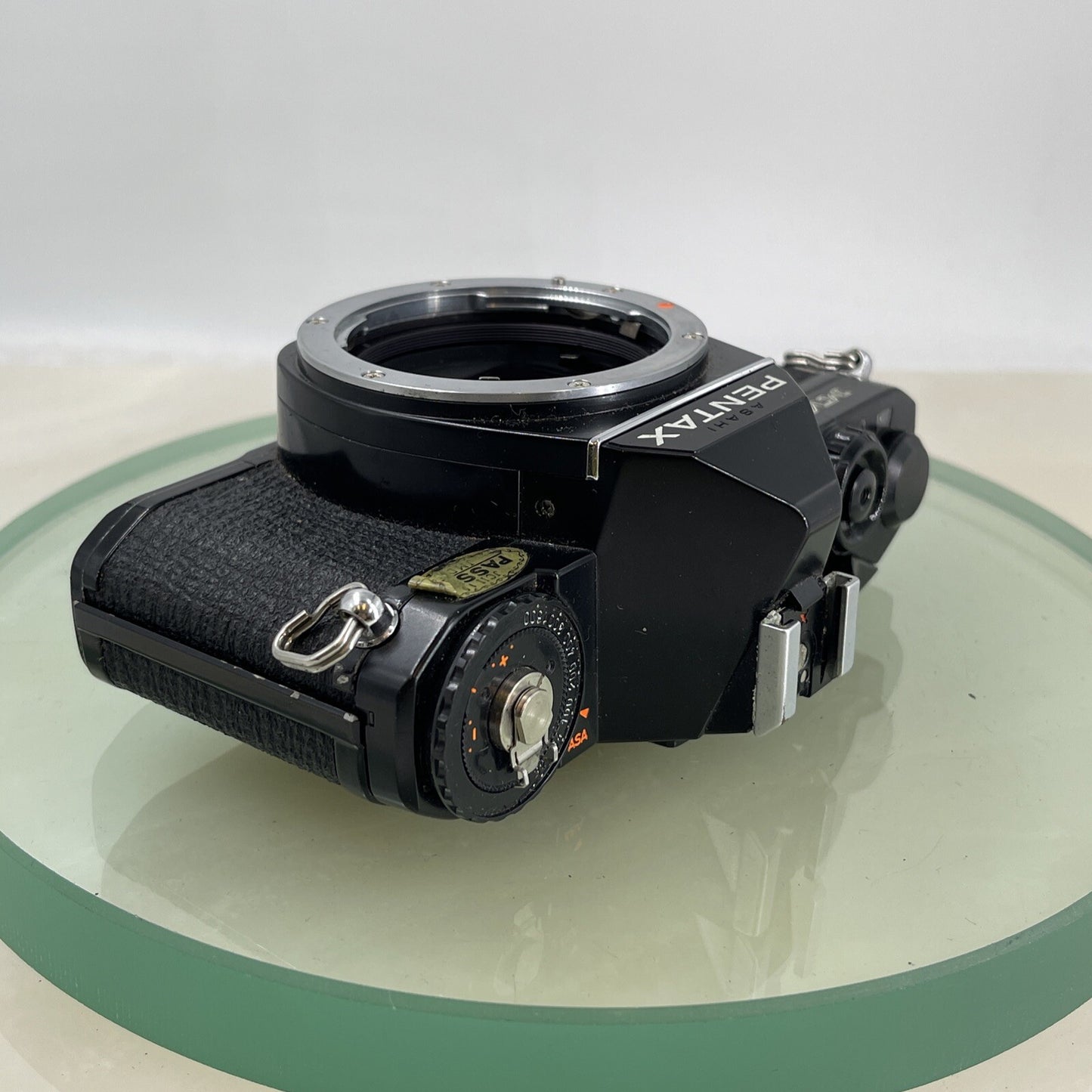 Pentax MV SLR FILM CAMERA + SMC Pentax-A 50mm F/1.7 Lens+CASE  WORKING TESTED60810