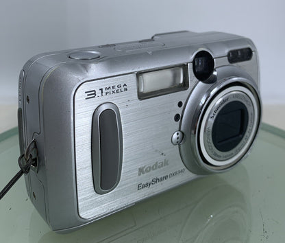 Kodak EasyShare DX6340 3.1MP Compact Digital Camera SILVER NO CARD TESTED - 5600