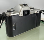 Pentax FILM CAMERA SILVER WITH PENTAX 35-80 LENS - TESTED - 9604
