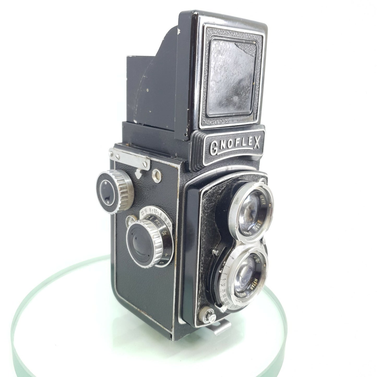 GNOFLEX 6X6 TLR SCARCE, NICE CONDITIONED JAPANESE CAMERA. TESTED#5452