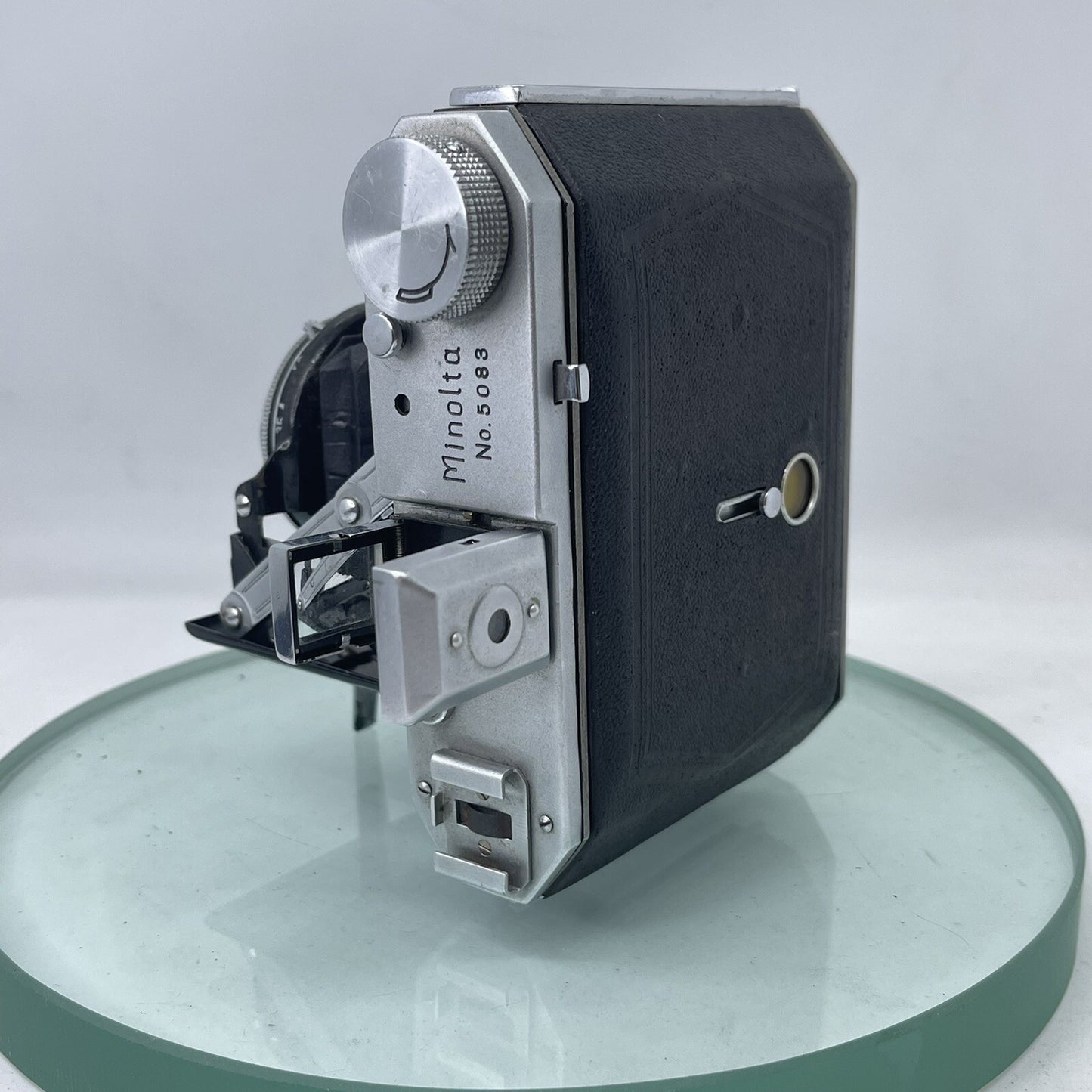 MINOLTA SEMI IIIB 1947 FOLDING CAMERA WITH CASE SEMI MINOLTA IIIB RARE  1743