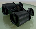 Old Vintage Dumont Binocular+All Black With Leather Case+Good Condition - 3562