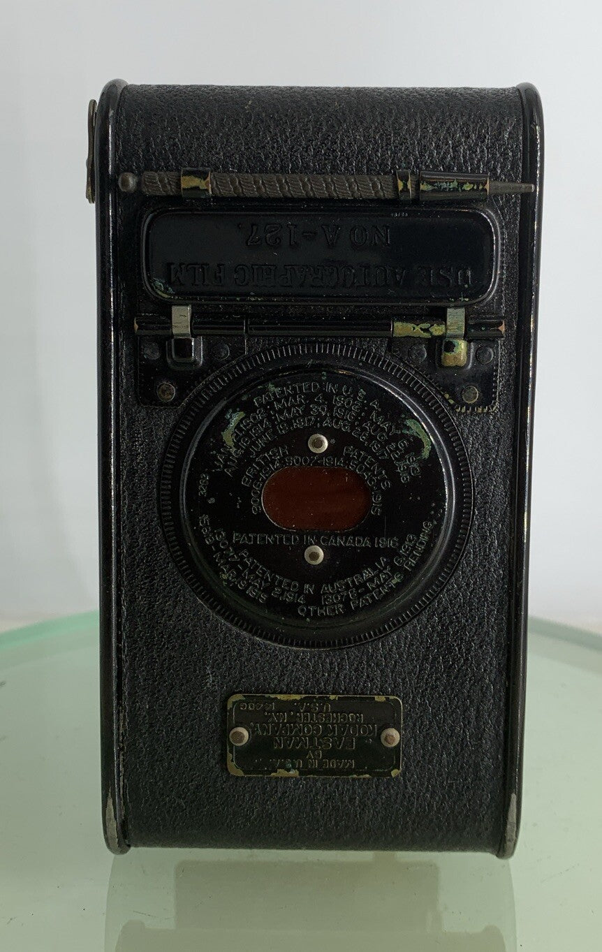 Vintage Eastman Kodak No A-127 FILM Vest Pocket Folding Camera TESTED  With Case5