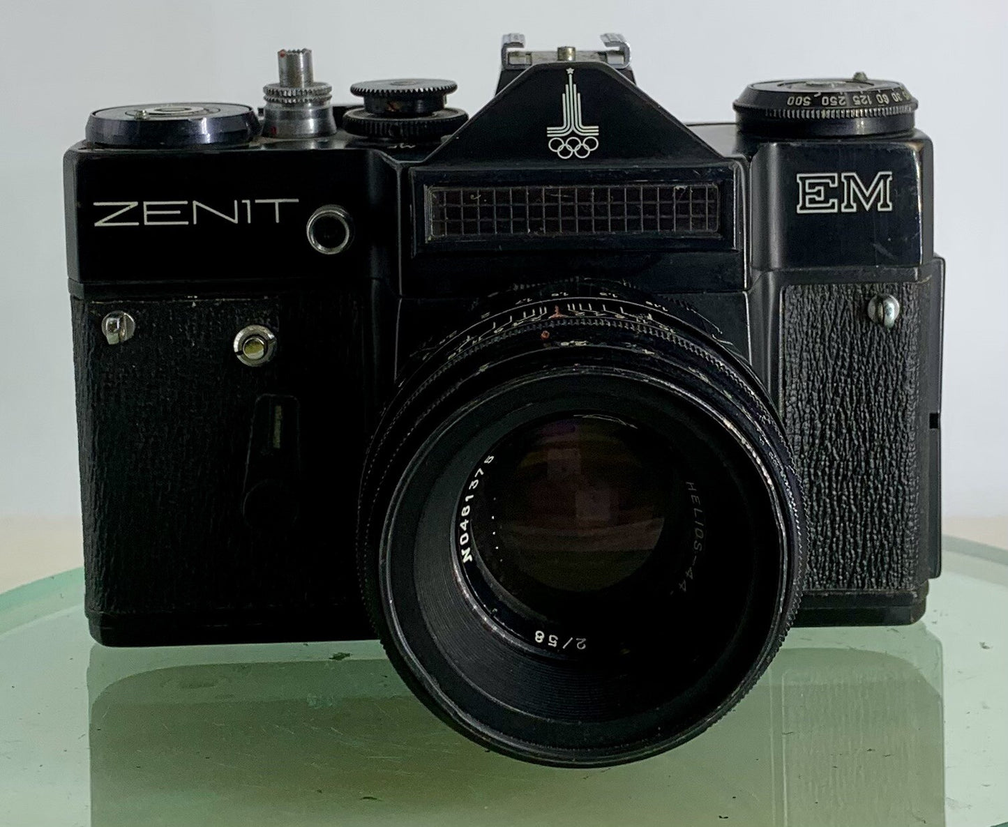 Vintage USSR "ZENIT-EM" SLR Camera + HELIOS-44 Lens 2/58 + Tested - 1371