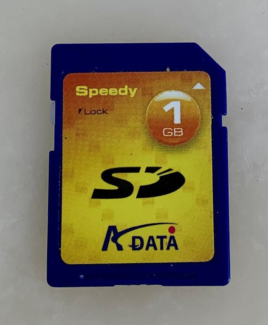A-Data Speedy SD 1GB Secure Digital SD Flash Card #420
