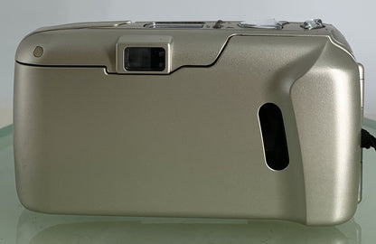 Olympus mju ii Zoom 80 35mm Ultra Compact Camera BEIGE All Weather  Working +TIN4