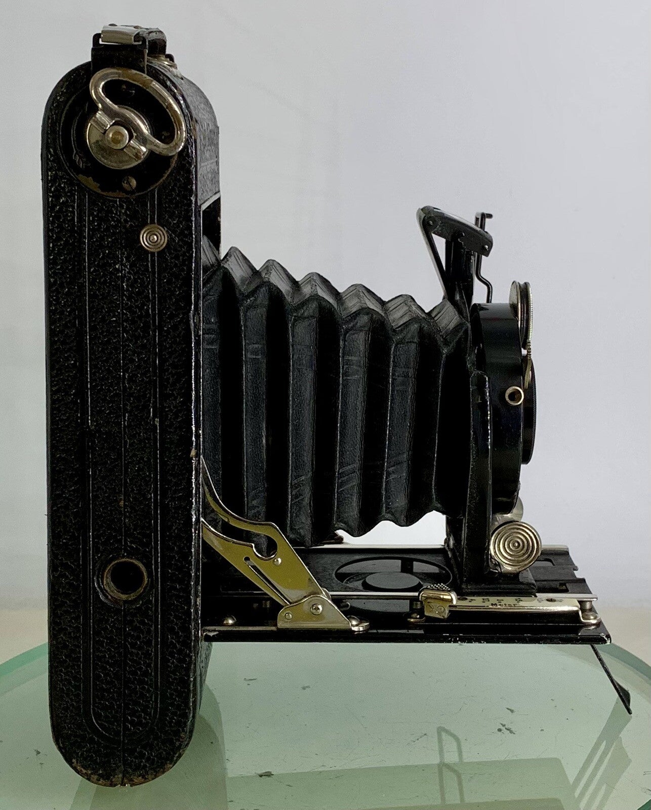 Vintage Voigtlander 1929 Folding 6x9 Roll Film Camera Voigtar 1:6.3 f=10.5cm-3412