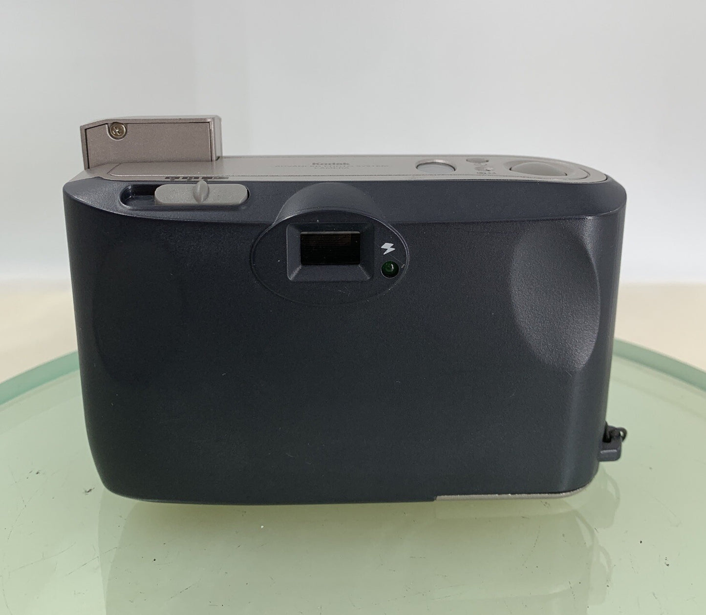 Kodak Advantix F350 SILVER CAMERA WITHOUT BATTERY - TESTED - 8393