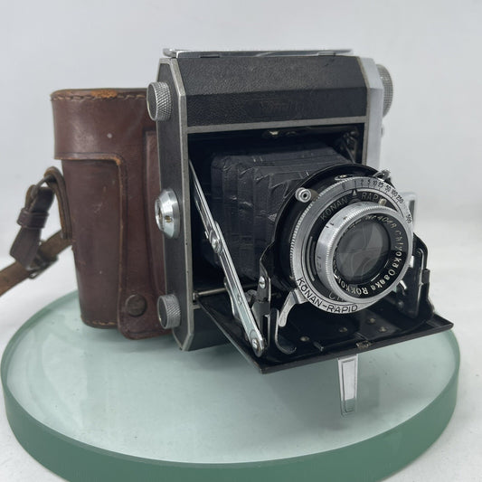 MINOLTA SEMI IIIB 1947 FOLDING CAMERA WITH CASE SEMI MINOLTA IIIB RARE  1740