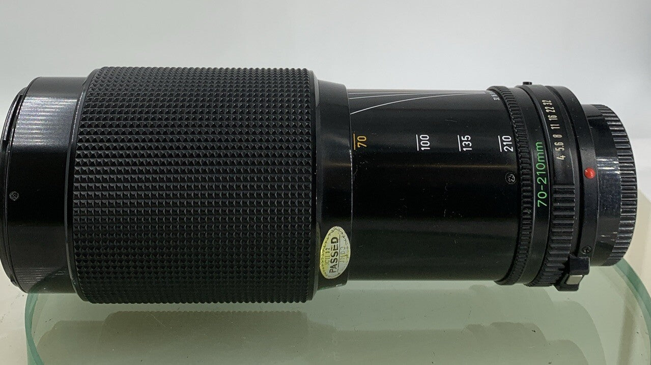 Canon AF 70-210mm BLACK CAMERA ZOOM LENS PERFET CONDITION TESTED - 3795