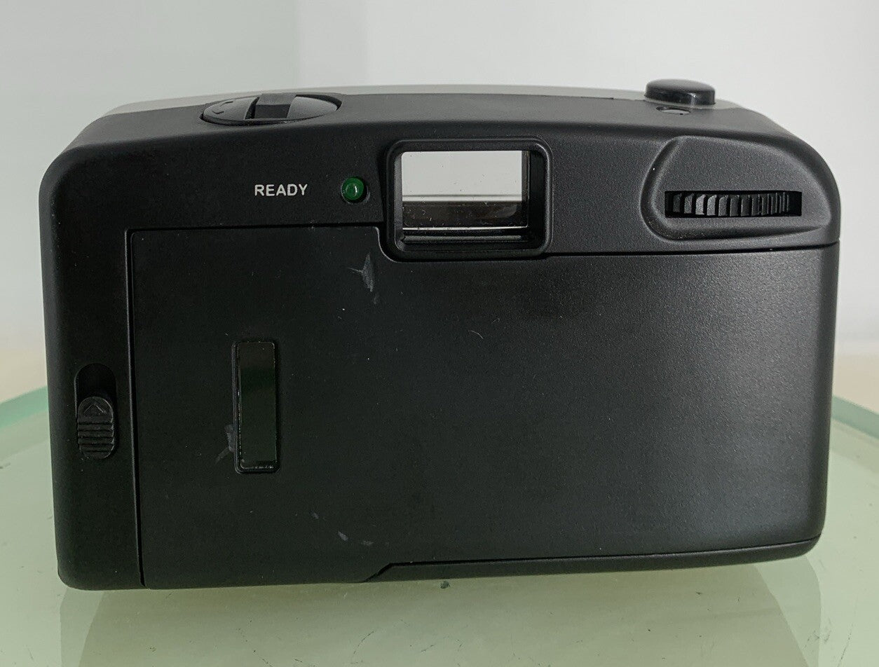 LECLIC BY CONCORD LC17 BV FLASH SILVER COMPACT FILM CAMERA TESTED - 6035