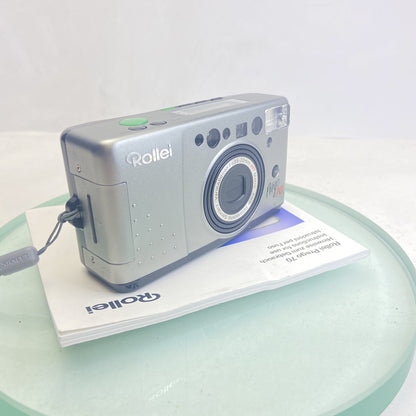 ROLLEI PREGO 70 Compact point & shoot 35mm film Camera35-70mm Zoom Macro Lens8990