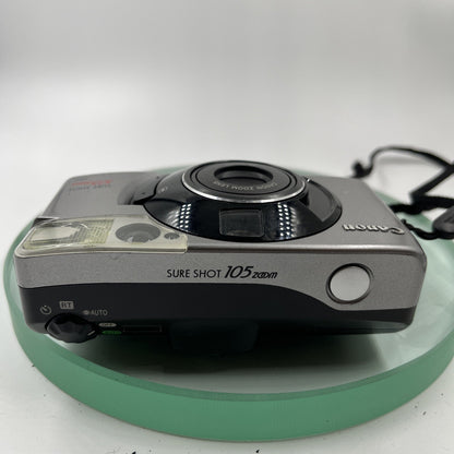 Canon Sure Shot 105 Zoom SAF Point & Shoot Autofocus 35mm Film Camera # 4354
