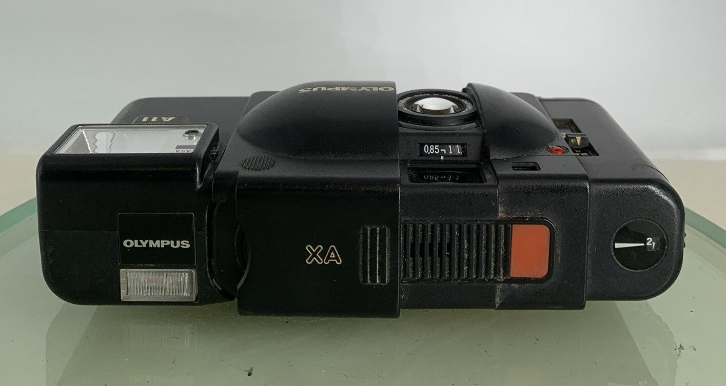 TESTED RARE Olympus XA 35mm Compact Rangefinder Film Camera A11 ELECTRIC FLASH8
