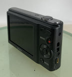Sony CyberShot DSC-W800 COMPACT DIGITAL CAMERA 20.1MP WITH WIRE TESTED - 3576