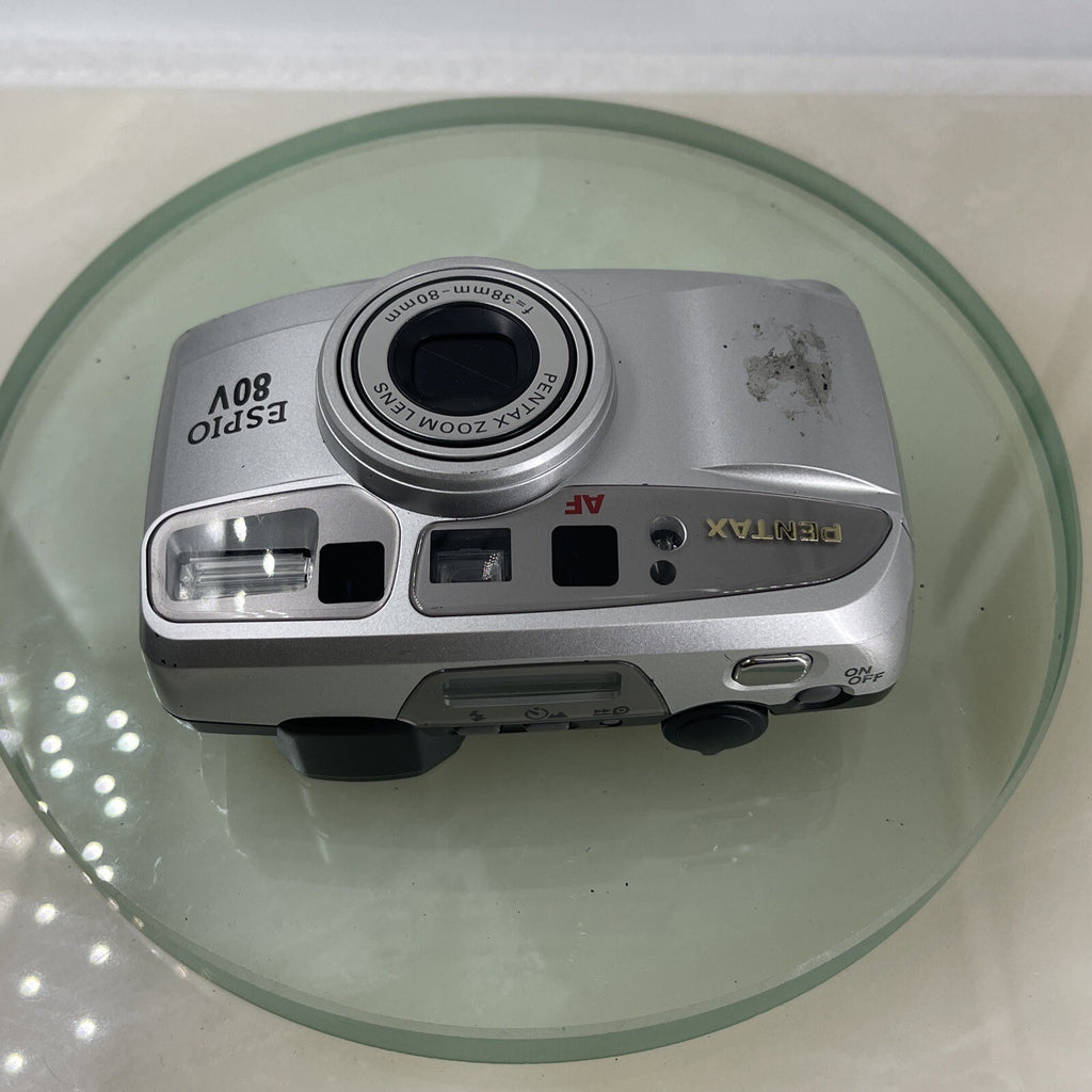 Pentax Espio 80v 35mm Point & Shoot Compact Film Camera 38mm-80mm Zoom Lens #3738