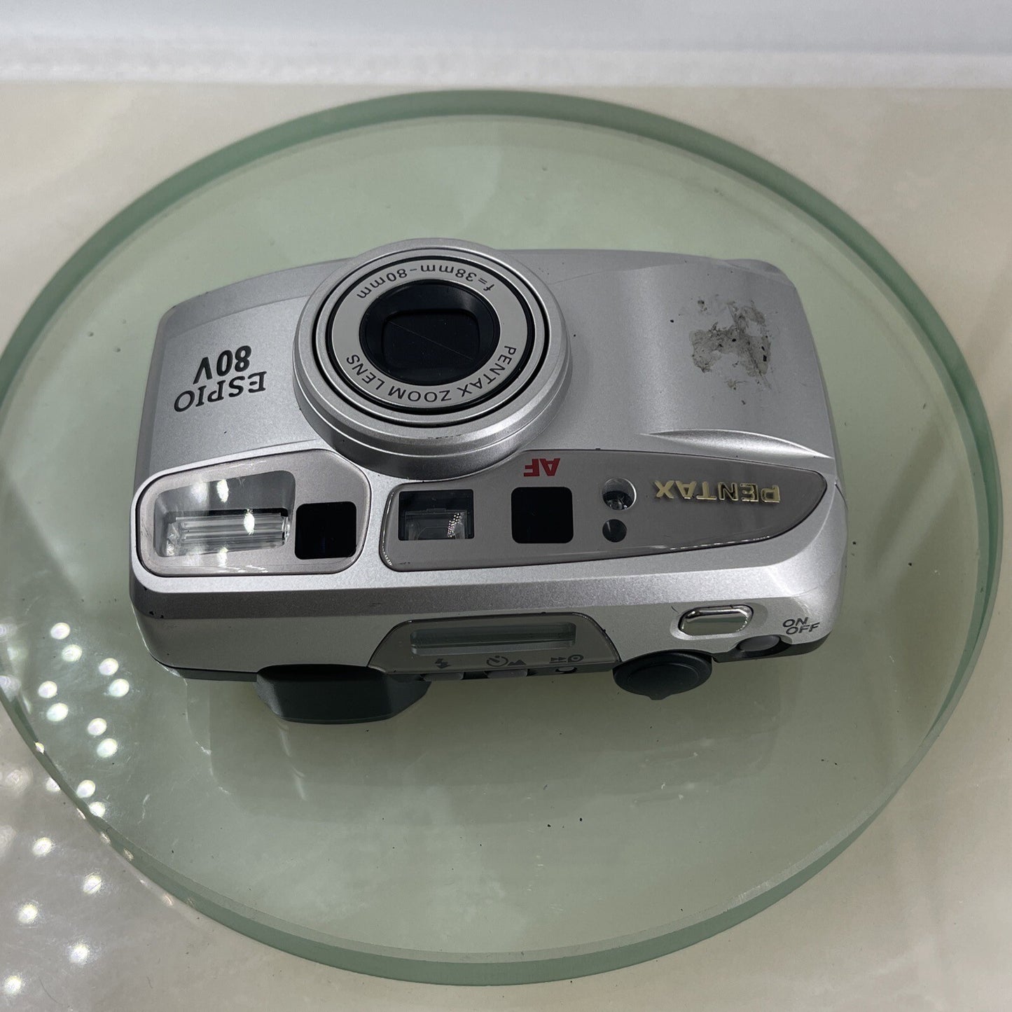 Pentax Espio 80v 35mm Point & Shoot Compact Film Camera 38mm-80mm Zoom Lens #3738