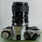 Olympus Om20 35mm slr film camera + Miranda 28-70mm 1:3.5-4.8 Lens TESTED #3467