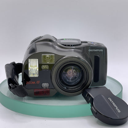 Vtg 80s/90sOLYMPUS AZ-330 Super Zoom AF 35-70mm35mm Film Compact CAMERA+CASE#8231