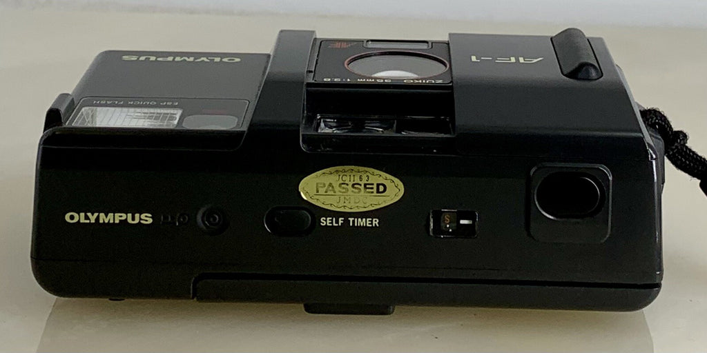 Olympus AF-1 35mm Compact Point & Shoot Film Camera - 35mm f/2.8 Sharp Lens #976