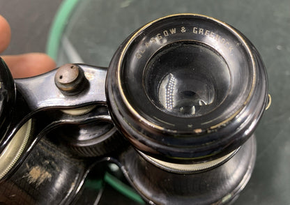 Antique Walker & Son WW1 Service Binocular + Case {Collectable Item}#1449