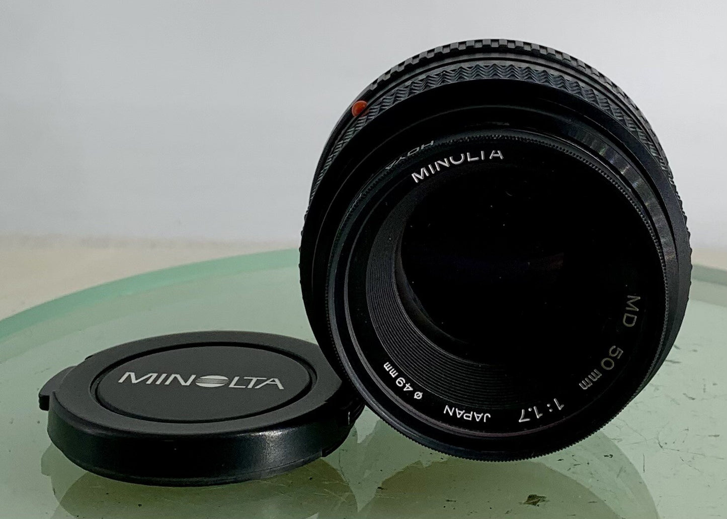 Minolta MD 50mm 1:1.7 lens, fits X700 X500 XD5 XD7 XG-M camera mount  TESTED #101