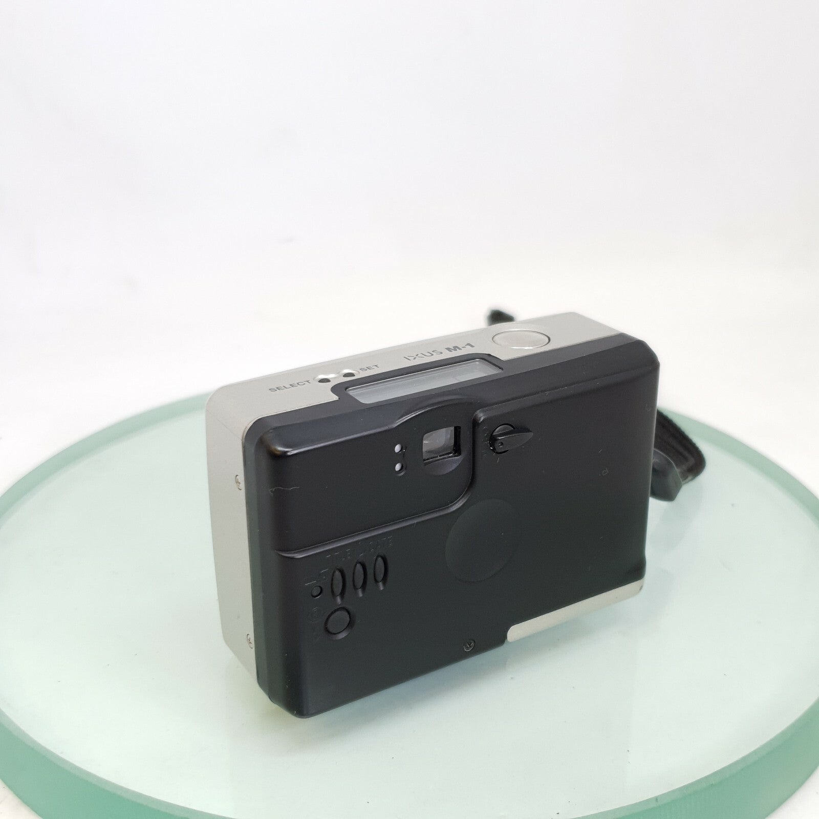 Vintage Canon IXUS M-1 APS Camera 23mm wide angle Panorama zoom Lens TESTED #8443