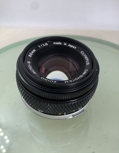 Olympus OM-2n Black - 35mm SLR Film Camera + 50mm f/1.8 Lens-Tested+ BOX & BOOK5