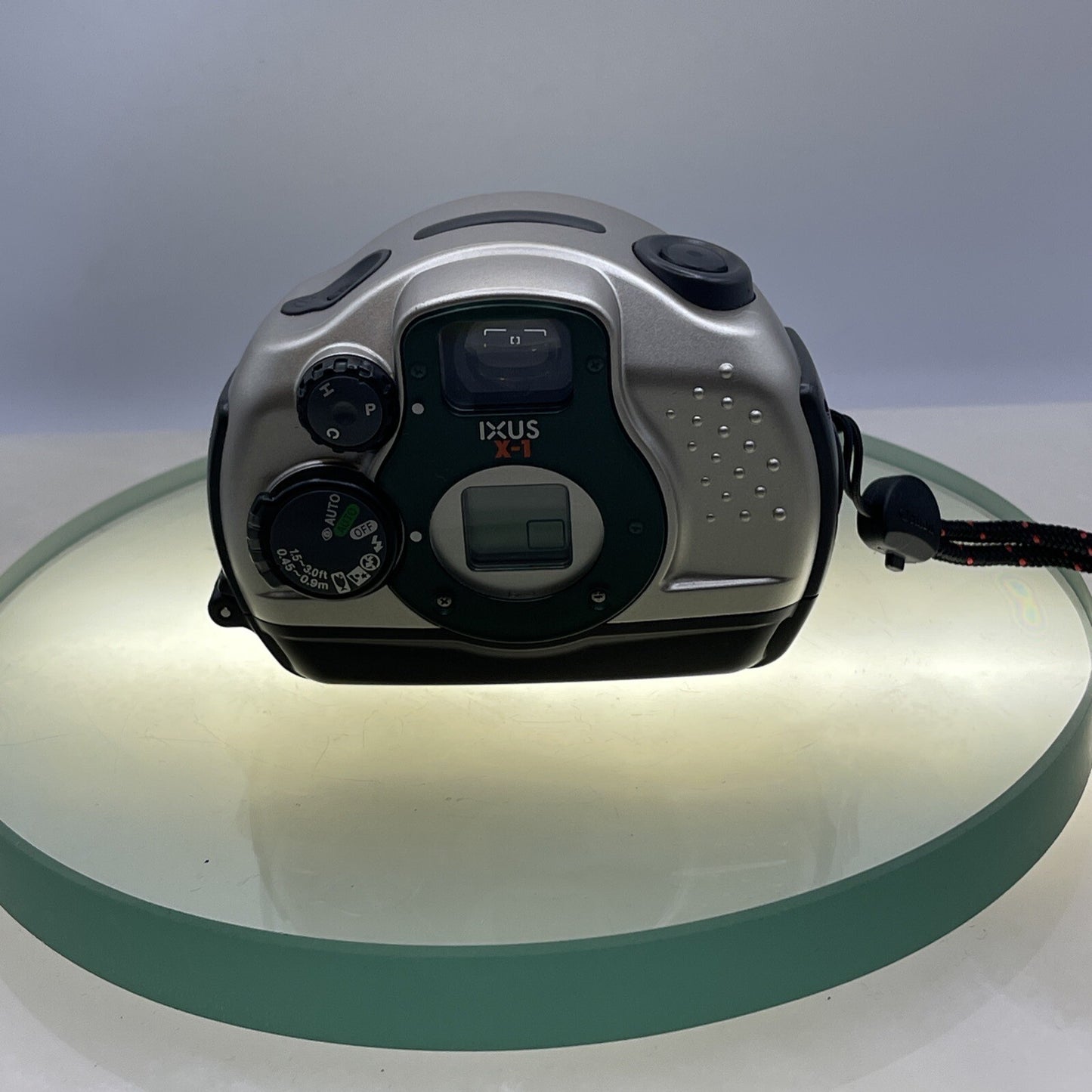 CANON IXUS X-1 UNDERWATER APS FILM CAMERA~BUILT IN FLASH Case Tested #8045