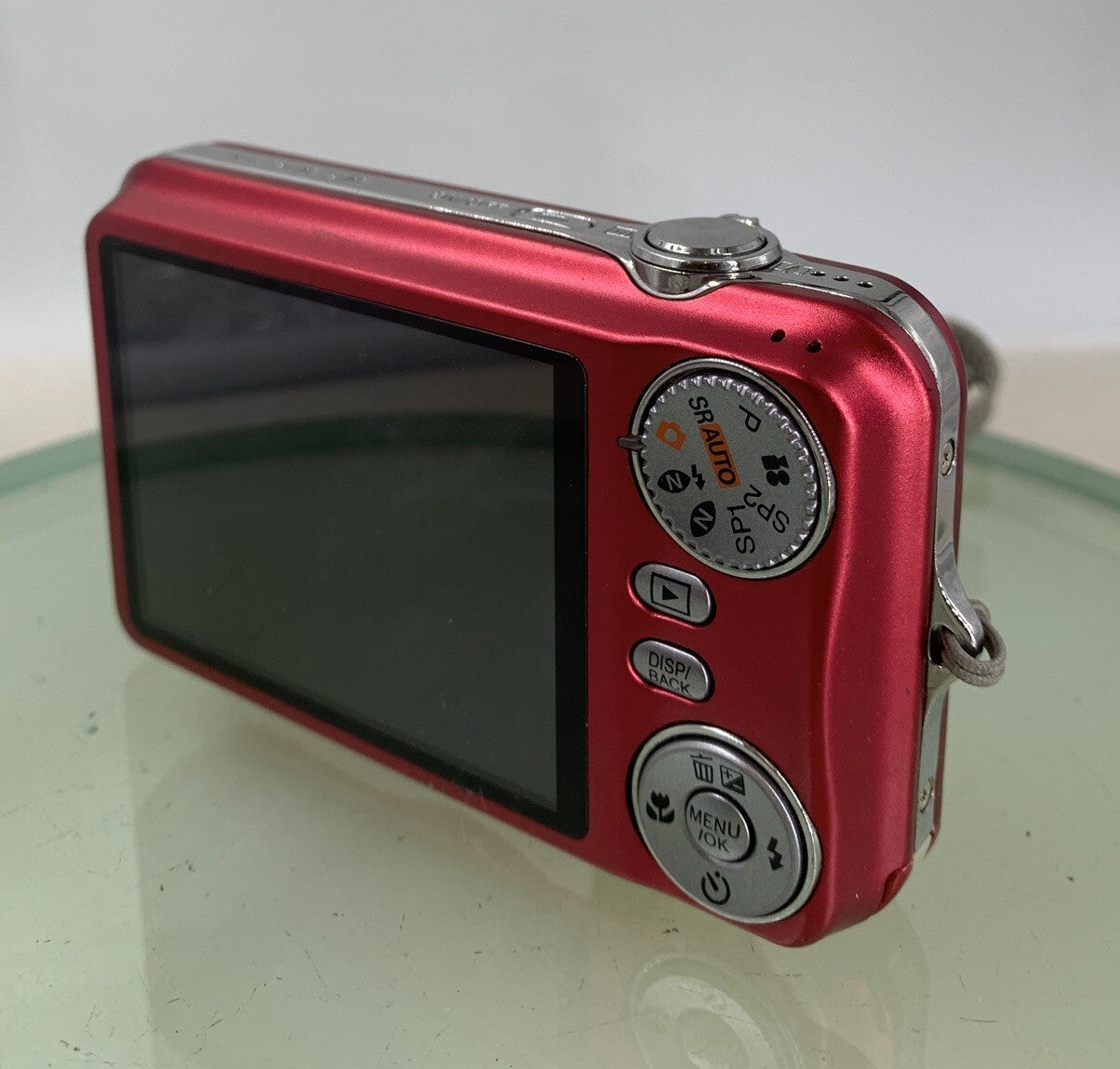 Fujifilm COMPACT DIGITAL CAMERA FinePix JX530 14.0MP Red NO CARD - Tested - 9766