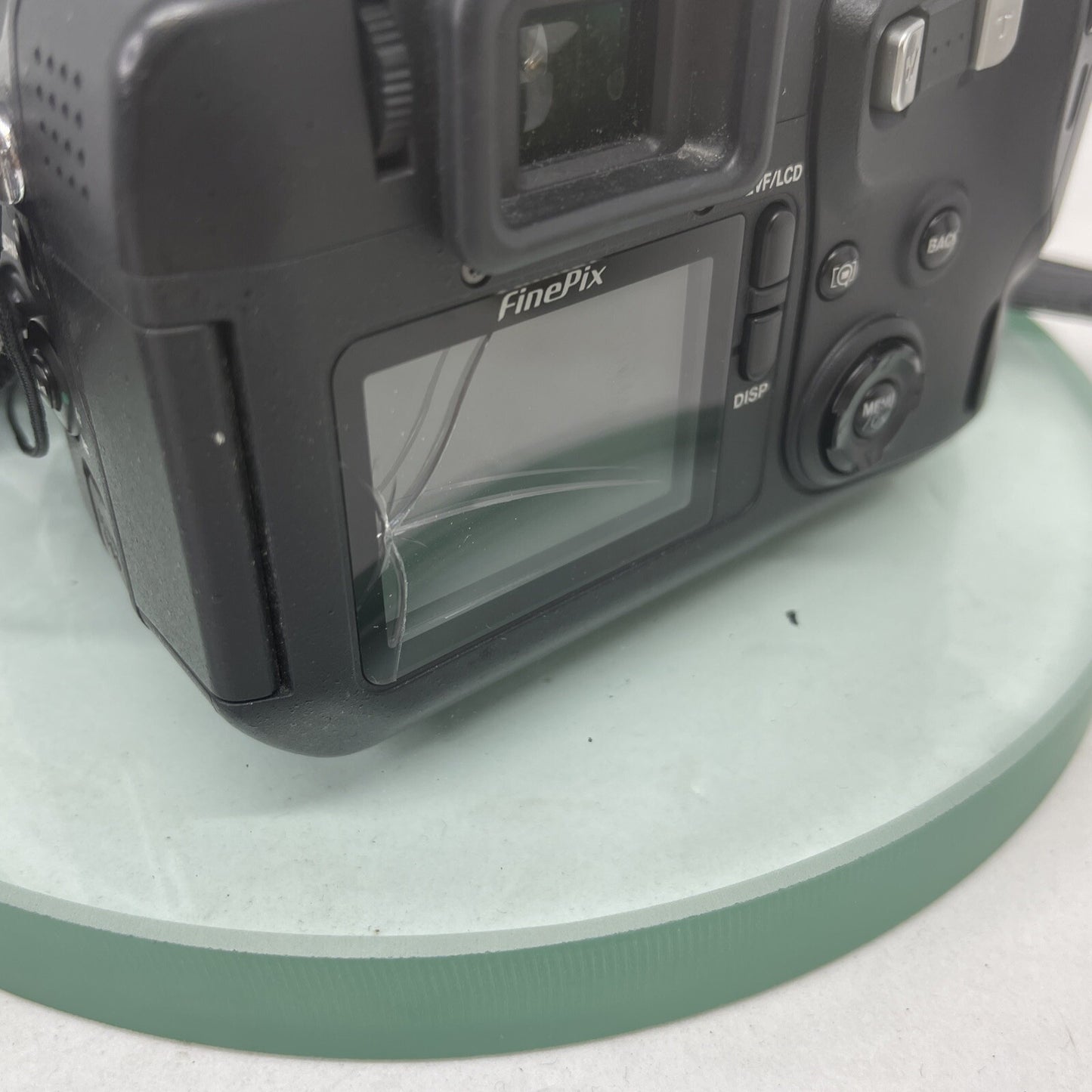 FujiFilm FinePix S602 Zoom  3.1MP 6x Zoom SLR Bridge Camera Crack On LCD TESTED6