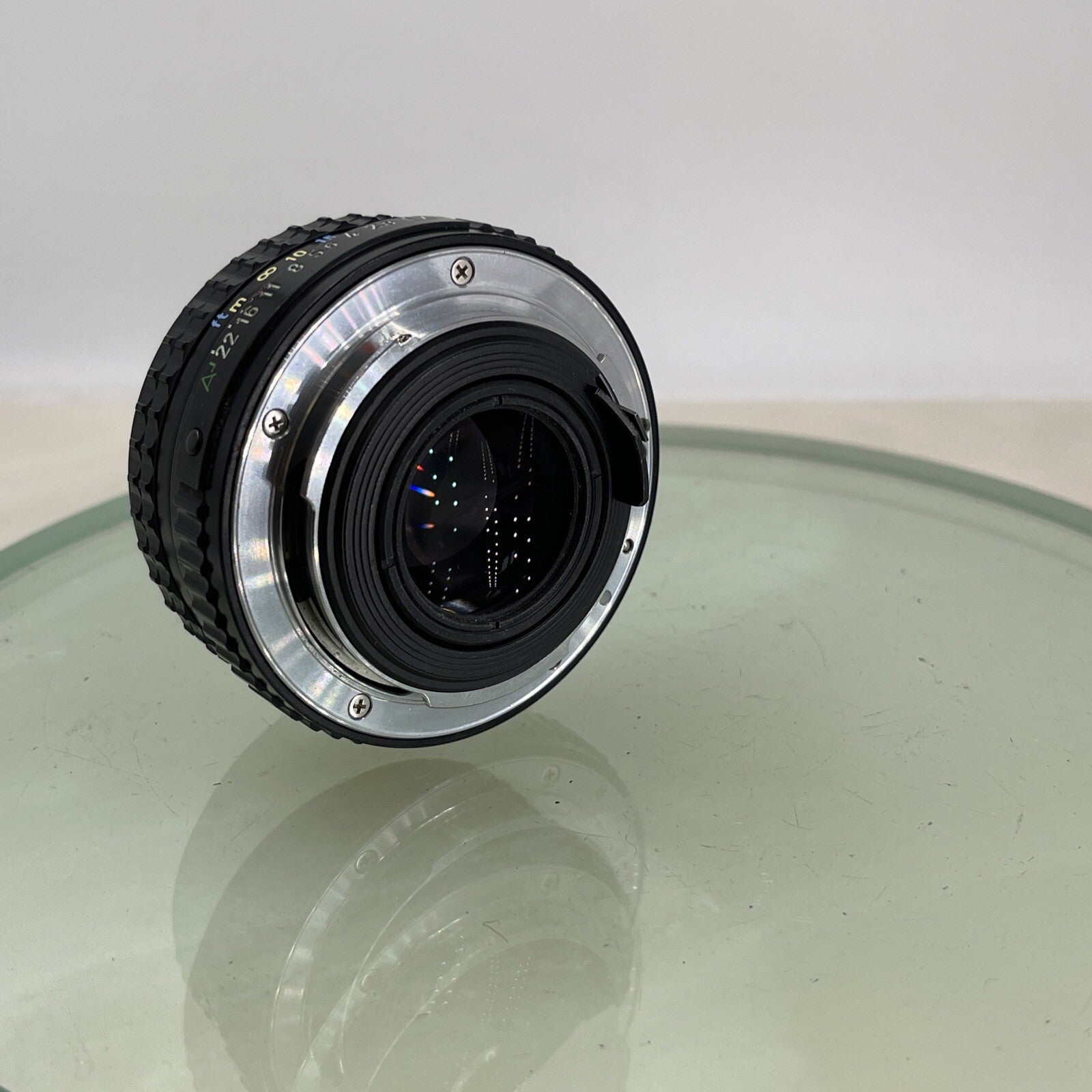 Pentax MV SLR FILM CAMERA + SMC Pentax-A 50mm F/1.7 Lens+CASE  WORKING TESTED60812