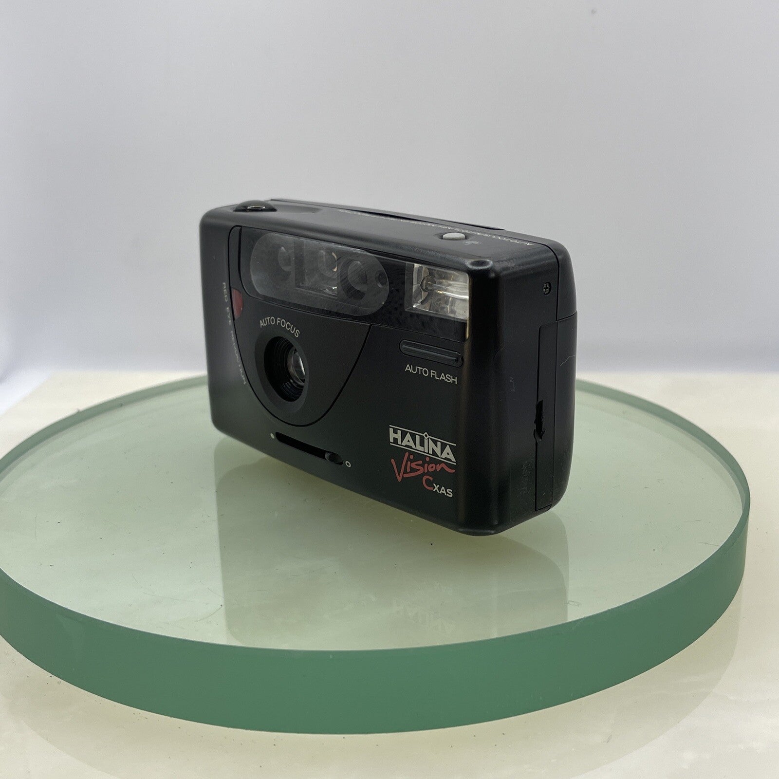 Vintage Halina  Vision C XAS Auto Flash & Focus Compact Camera & Case #2833