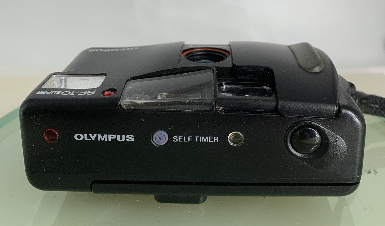 Olympus AF-10 Super COMPACT POINT AND SHOOT FILM CAMERA + COVER - TESTED - 1678