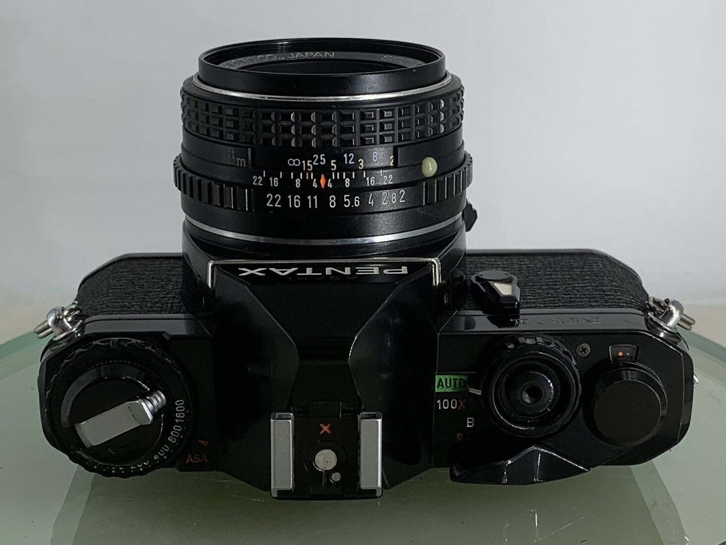 Pentax MV 1 35mm SLR Camera, with 50mm f/2 Prime Lens, Strap TESTED  #1728