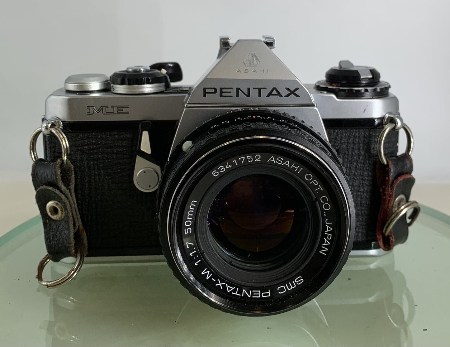 ASAHI PENTAX ME SLR COMPACT VINTAGE FILM CAMERA + 50MM 1.7 LENS TESTED #1830