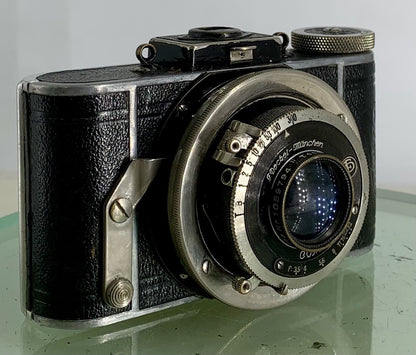 Ihagee Parvola 4x3cm Vintage Camera for 127 film Carl Zeiss Tessar 7cm f3.5 Lens0