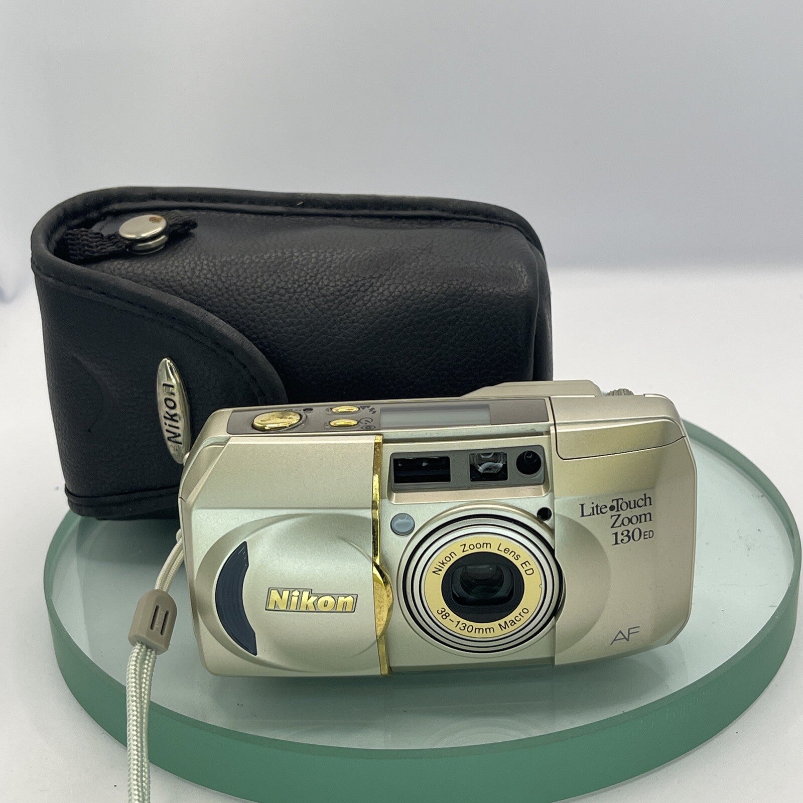 Nikon LiteTouch Zoom 130ED 38-130mm ED AF 35mm Film Camera Tested, Cased VGC#391