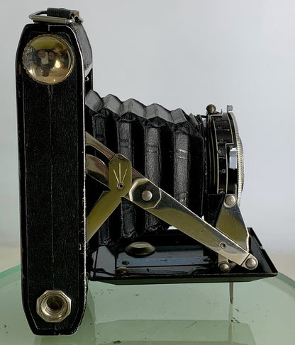 DEMARIA LAPIERRE ANASTIGMAT DEHEL FOLDING FILM CAMERA Manar F=90 1:3.5 LENS -3622