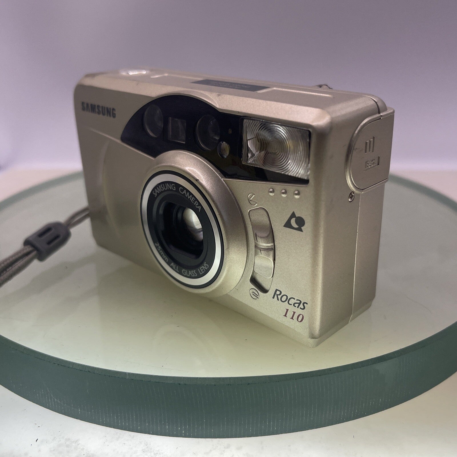 Retro Samsung Rocas 110 APS Film Camera with Case Tested #182